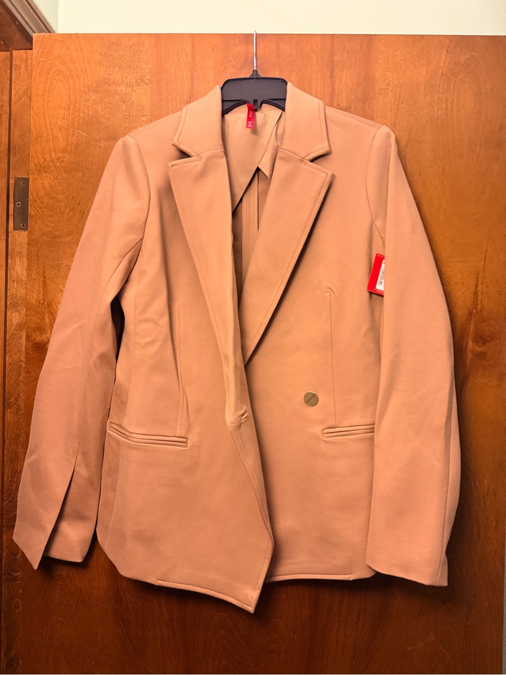 SPANX Camel Tan Blazer Jacket